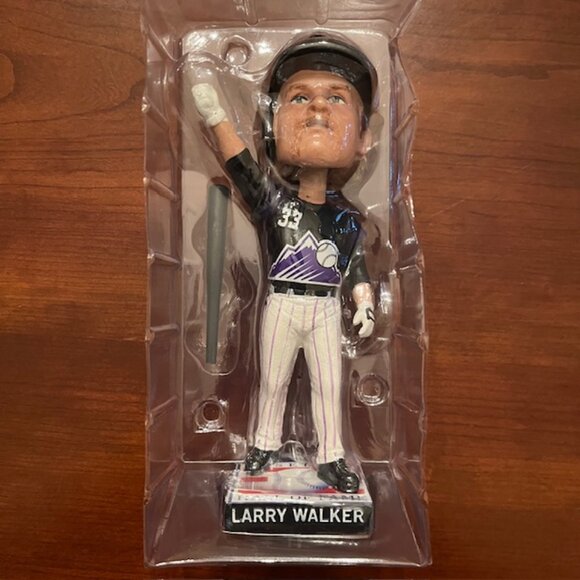 Larry Walker HOF Colorado Rockies Bobblehead MLB - Picture 3 of 7